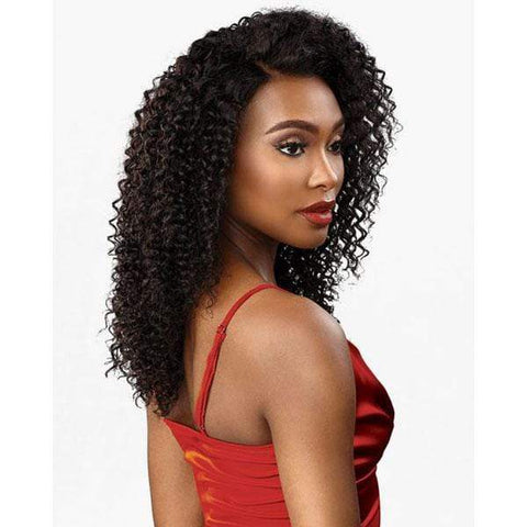 Sensationnel 100% Virgin Human Hair 15A 13X4 Frontal HD Lace Wig - KINKY CURLY 16″ - SoGoodBB.com