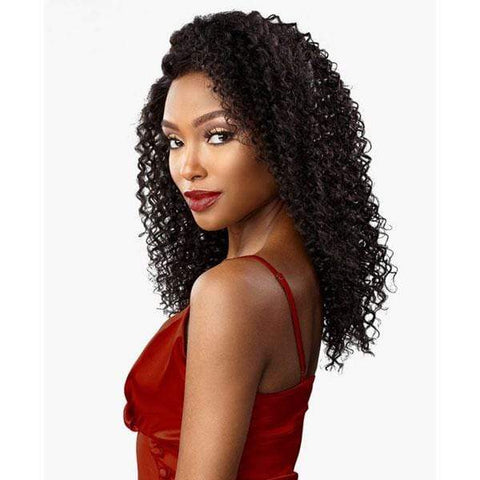 Sensationnel 100% Virgin Human Hair 15A 13X4 Frontal HD Lace Wig - KINKY CURLY 16″ - SoGoodBB.com