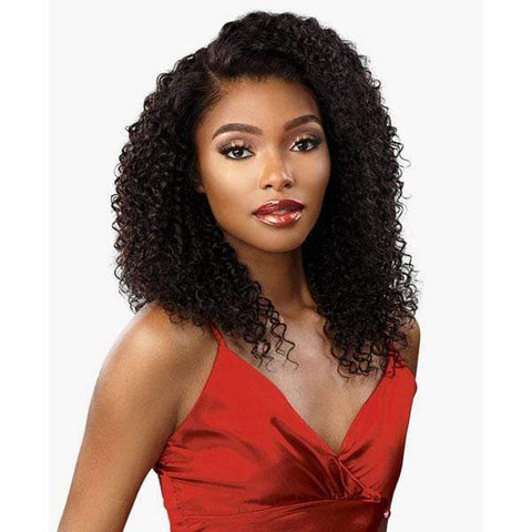 Sensationnel 100% Virgin Human Hair 15A 13X4 Frontal HD Lace Wig - KINKY CURLY 16″ - SoGoodBB.com