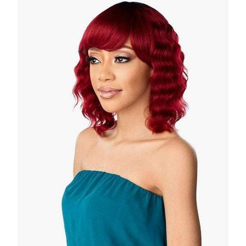 Sensationnel 100% Virgin Human Hair Full Wig - 10A LOOSE DEEP 12″ - SoGoodBB.com