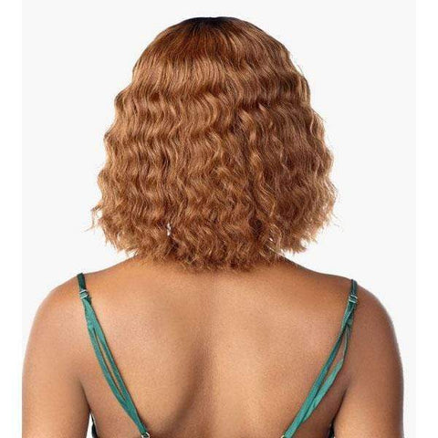 Sensationnel 100% Virgin Human Hair Full Wig - 10A OCEAN WAVE 12″ - SoGoodBB.com