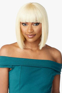 Sensationnel 100% Virgin Human Hair Full Wig - 10A STRAIGHT 11” - SoGoodBB.com