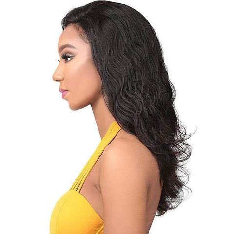 Sensationnel Bare & Natural 100% Brazilian Virgin Remi Human Hair Full Hand-Tied Swiss Lace Wig - BODY WAVE 22" - SoGoodBB.com