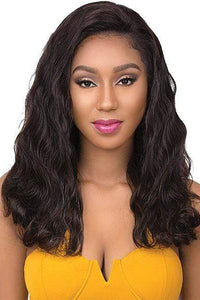 Sensationnel Bare & Natural 100% Brazilian Virgin Remi Human Hair Full Hand-Tied Swiss Lace Wig - BODY WAVE 22" - SoGoodBB.com