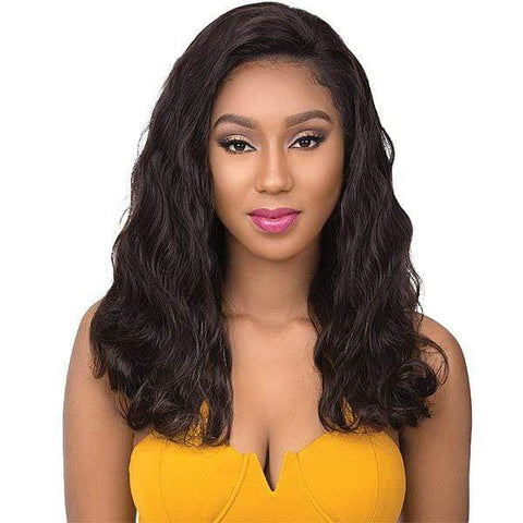 Sensationnel Bare & Natural 100% Brazilian Virgin Remi Human Hair Full Hand-Tied Swiss Lace Wig - BODY WAVE 22" - SoGoodBB.com