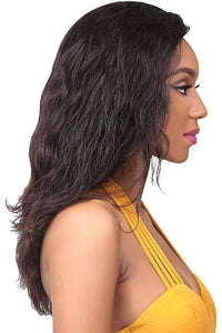 Sensationnel Bare & Natural 100% Brazilian Virgin Remi Human Hair Full Hand-Tied Swiss Lace Wig - BODY WAVE 22" - SoGoodBB.com