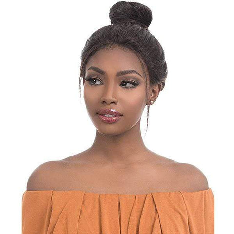 Sensationnel Bare & Natural 100% Brazilian Virgin Remi Human Hair Full Hand-Tied Swiss Lace Wig - STRAIGHT 22" - SoGoodBB.com