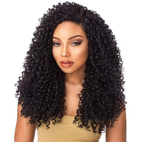 Sensationnel Boutique Bundle Stocking Cap Quality Custom Lace Wig - 6 PART KINKY CURLY - SoGoodBB.com