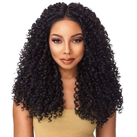 Sensationnel Boutique Bundle Stocking Cap Quality Custom Lace Wig - 6 PART KINKY CURLY - SoGoodBB.com