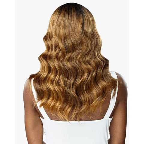Sensationnel Butta Human Hair Blend Lace Front Wig - BEACH WAVE 20" - SoGoodBB.com