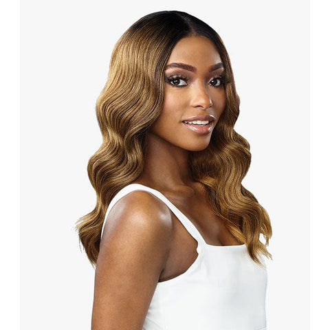 Sensationnel Butta Human Hair Blend Lace Front Wig - BEACH WAVE 20" - SoGoodBB.com