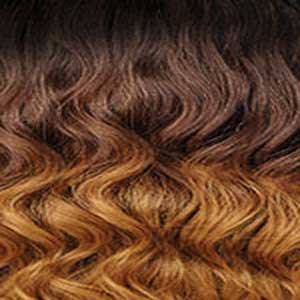 Sensationnel Butta Human Hair Blend Lace Front Wig - BEACH WAVE 20
