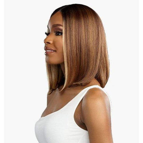 Sensationnel Butta Human Hair Blend Lace Front Wig - BOB 12" - SoGoodBB.com