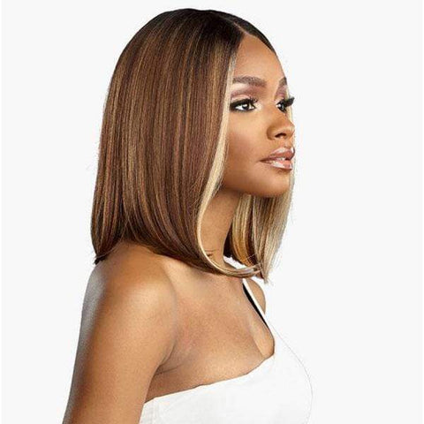 Sensationnel Butta Human Hair Blend Lace Front Wig - BOB 12" - SoGoodBB.com