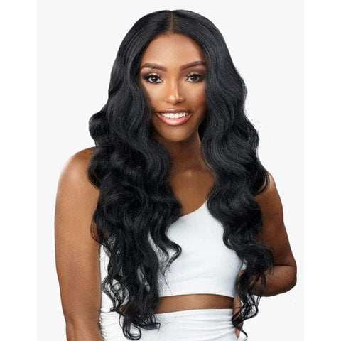Sensationnel Butta Human Hair Blend Lace Front Wig - CURLY BODY 26" - SoGoodBB.com