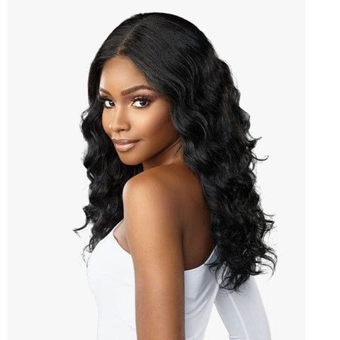 Sensationnel Butta Human Hair Blend Lace Front Wig - DEEP WAVE 20" - SoGoodBB.com