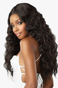 Sensationnel Butta Human Hair Blend Lace Front Wig - HOLLYWOOD WAVE 26" - SoGoodBB.com