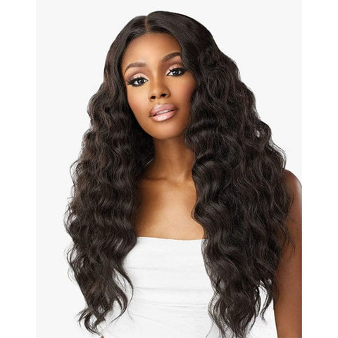 Sensationnel Butta Human Hair Blend Lace Front Wig - HOLLYWOOD WAVE 26" - SoGoodBB.com