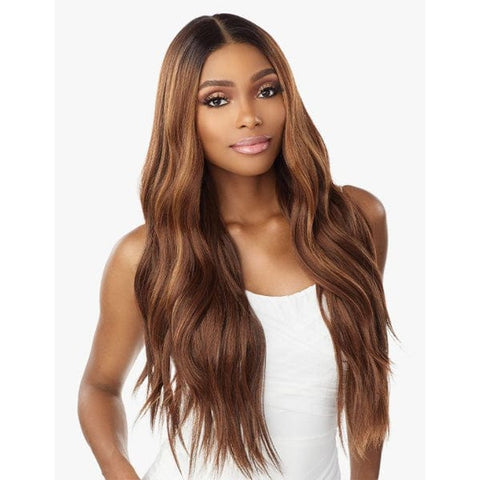 Sensationnel Butta Human Hair Blend Lace Front Wig - LOOSE BEACH WAVE 28" - SoGoodBB.com