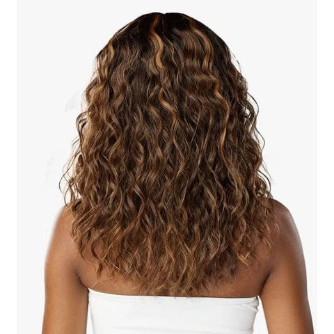 Sensationnel Butta Human Hair Blend Lace Front Wig - LOOSE CURLY 18" - SoGoodBB.com