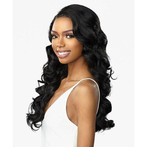 Sensationnel Butta Human Hair Blend Lace Front Wig - LOOSE DEEP 24" - SoGoodBB.com