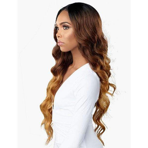 Sensationnel Butta Human Hair Blend Lace Front Wig - OCEAN WAVE 30" - SoGoodBB.com
