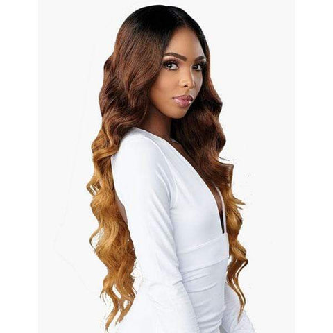Sensationnel Butta Human Hair Blend Lace Front Wig - OCEAN WAVE 30" - SoGoodBB.com