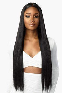 Sensationnel Butta Human Hair Blend Lace Front Wig - STRAIGHT 32" - SoGoodBB.com
