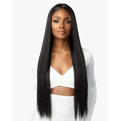 Sensationnel Butta Human Hair Blend Lace Front Wig - STRAIGHT 32" - SoGoodBB.com