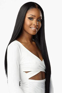 Sensationnel Butta Human Hair Blend Lace Front Wig - STRAIGHT 32" - SoGoodBB.com