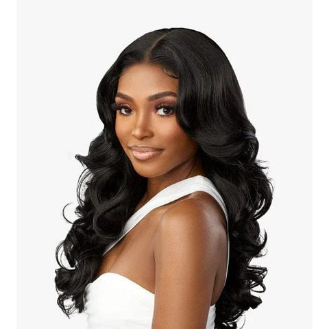Sensationnel Butta Human Hair Blend Lace Front Wig - VOLUME CURL 22" - SoGoodBB.com