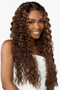 Sensationnel Butta Human Hair Blend Lace Front Wig - WATER DEEP 28" - SoGoodBB.com