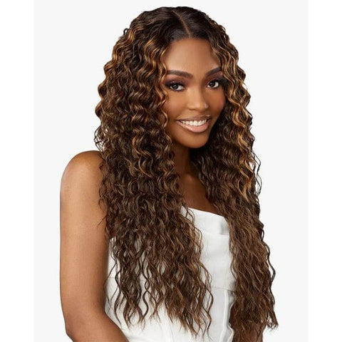Sensationnel Butta Human Hair Blend Lace Front Wig - WATER DEEP 28" - SoGoodBB.com