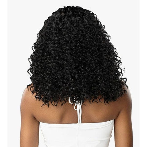 Sensationnel Butta Human Hair Blend Lace Front Wig - WATER WAVE 16" - SoGoodBB.com