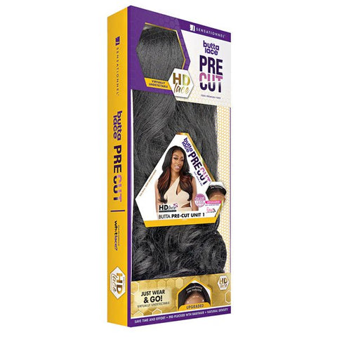 Sensationnel Butta Synthetic Pre Cut Glueless HD Lace Wig - BUTTA PRE CUT UNIT 1 - SoGoodBB.com