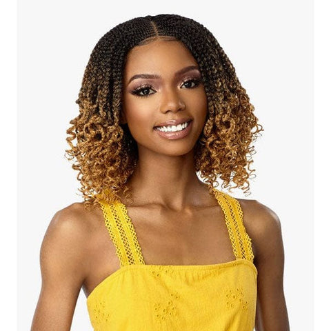 Sensationnel Cloud 9 4x4 Braid Lace Front Wig - FEED IN BOX BRAID TWIST 12" - SoGoodBB.com