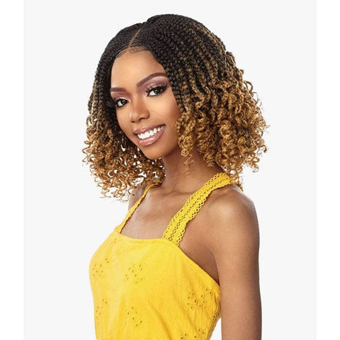 Sensationnel Cloud 9 4x4 Braid Lace Front Wig - FEED IN BOX BRAID TWIST 12" - SoGoodBB.com