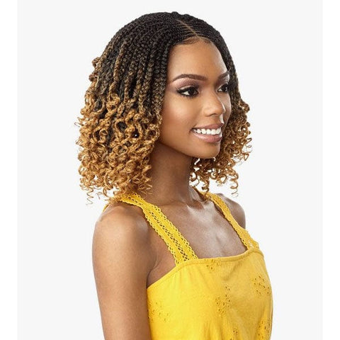 Sensationnel Cloud 9 4x4 Braid Lace Front Wig - FEED IN BOX BRAID TWIST 12" - SoGoodBB.com