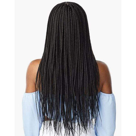 Sensationnel Cloud 9 4x5 Braid Lace Front Wig - CENTER PART FEED IN 28" - SoGoodBB.com