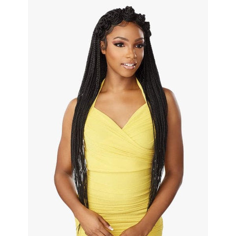 Sensationnel Cloud 9 Synthetic 100% Full Hand-Tied Braided Lace Wig - BOX BRAID 36" - SoGoodBB.com