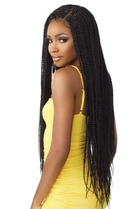 Sensationnel Cloud 9 Synthetic 100% Full Hand-Tied Braided Lace Wig - SENEGAL TWIST 36" - SoGoodBB.com