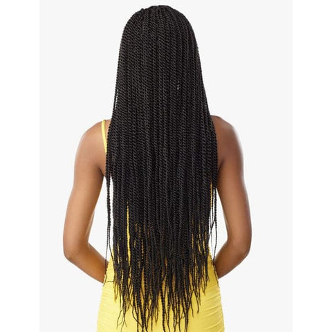 Sensationnel Cloud 9 Synthetic 100% Full Hand-Tied Braided Lace Wig - SENEGAL TWIST 36" - SoGoodBB.com