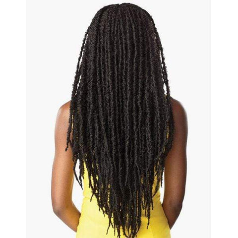 Sensationnel Cloud 9 Synthetic 4x4 Lace Parting Swiss Braid Lace Wig - BUTTERFLY LOCS 30" - Clearance - SoGoodBB.com