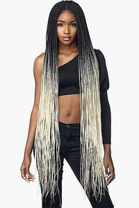 Sensationnel Cloud 9 Synthetic Hair 4x4 Lace Parting Swiss Lace Wig - BOX BRAID 50 - SoGoodBB.com