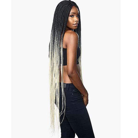 Sensationnel Cloud 9 Synthetic Hair 4x4 Lace Parting Swiss Lace Wig - BOX BRAID 50 - SoGoodBB.com