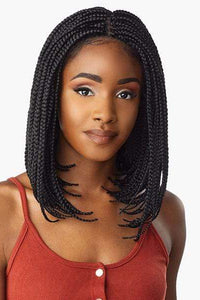 Sensationnel Cloud 9 Synthetic Hair 4x4 Lace Parting Swiss Lace Wig - BOX BRAID BOB - SoGoodBB.com