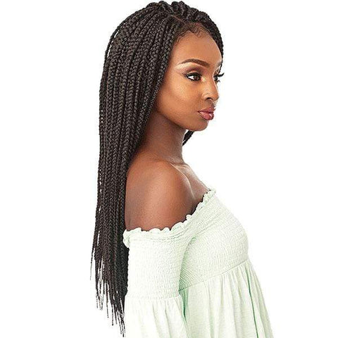 Sensationnel Cloud 9 Synthetic Hair 4x4 Lace Parting Swiss Lace Wig - BOX BRAID LARGE - SoGoodBB.com