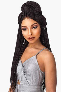 Sensationnel Cloud 9 Synthetic Hair 4x4 Lace Parting Swiss Lace Wig - BOX BRAID SMALL - SoGoodBB.com