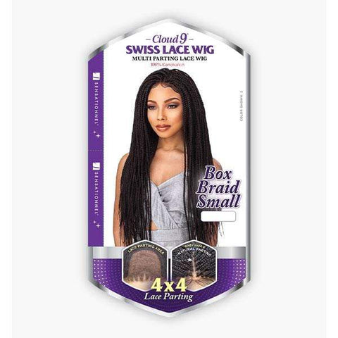 Sensationnel Cloud 9 Synthetic Hair 4x4 Lace Parting Swiss Lace Wig - BOX BRAID SMALL - SoGoodBB.com