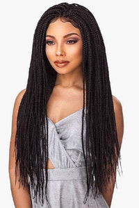 Sensationnel Cloud 9 Synthetic Hair 4x4 Lace Parting Swiss Lace Wig - BOX BRAID SMALL - SoGoodBB.com